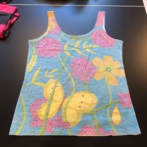 Before + Again tank top size small